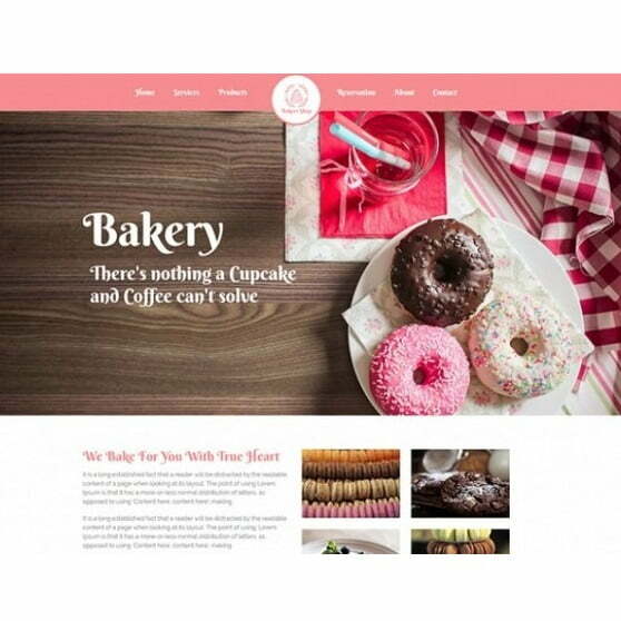Bakers Shop – HTML Template