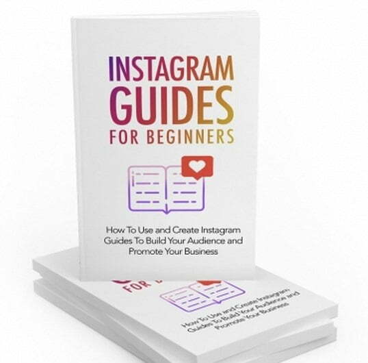 Instagram Guides for Beginners – eBook with Resell Rights