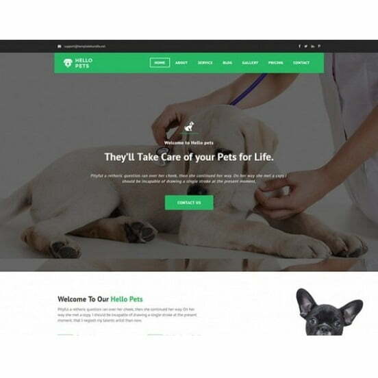 Pet Care – HTML Template